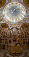 Fototapeta na wymiar Orthodox church of All Saints in Minsk