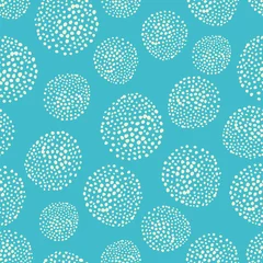  Spotty circular vector repeat pattern. Circle dot seamless pattern, perfect for fashion, home, stationary, kids.  © Louise Parr Studio