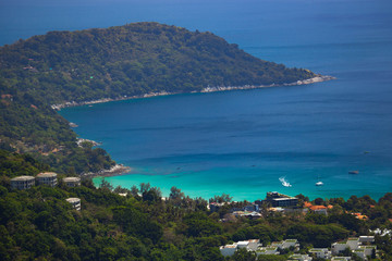 Naklejka premium view of the beautiful bay in Phuket, Thailand