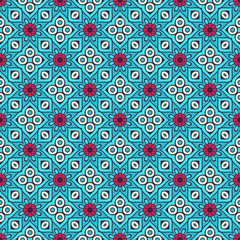 Vintage floral seamless pattern