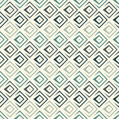 Scales seamless surface pattern. Ethnic, tribal wallpaper. Rhombuses, diamonds motifs. Ornamental abstract background