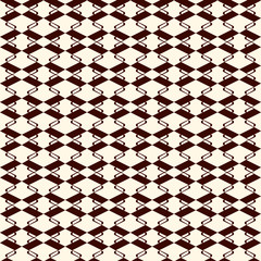 Geometric seamless pattern. Minimal style surface print. Linear motif ornament. Simple geo shapes background