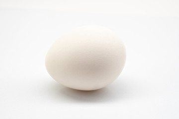 chicken egg. isolated on white background. Easter.