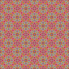 Vintage floral seamless pattern