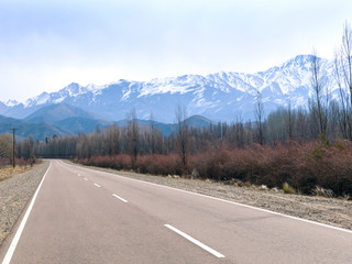 Fototapeta premium The Andes, are the longest continental mountain range in the world, forming a continuous highland along the of South America.