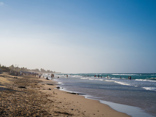 Tropical beach near Havana, Cuba