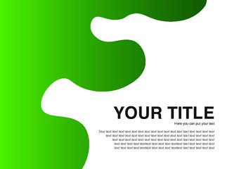 Vector illustration of an abstract background for presentation