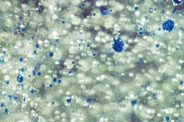 Air bubbles in the water background.Blue tone,Abstract Backgrounds.