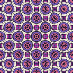 Vintage floral seamless pattern