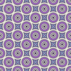 Vintage floral seamless pattern