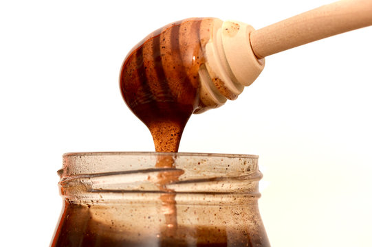 Close up to Mesir Macun, which is a traditional Turkish sweet believed to have therapeutic effects. Mesir paste was first produced as a medicine during the Ottoman period.