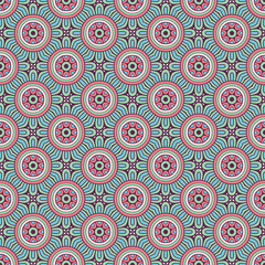 Vintage floral seamless pattern