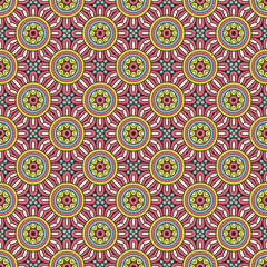 Vintage floral seamless pattern