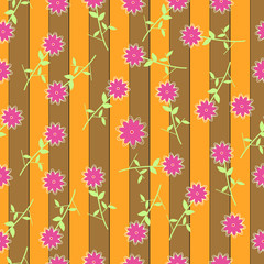 floral background with roses in shabby chic style
