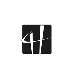 logo H icon vector