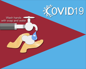 Infographics showing how to prevent Covid 2019