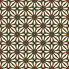 Fototapeta premium Vintage floral seamless pattern