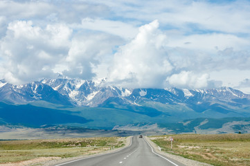 road to the big blue mountains