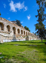 Fototapeta premium Theater of Dionysus ruins, Acropolis, Athens, Greece