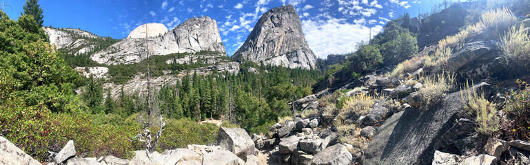 Yosemite National Park panoramic view