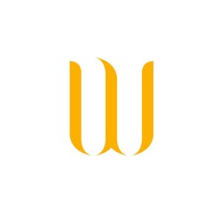 logo W icon vector