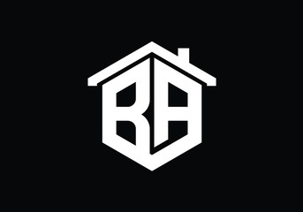 B A Initial Letter Logo design vector template, Graphic Alphabet Symbol for Corporate Business Identity