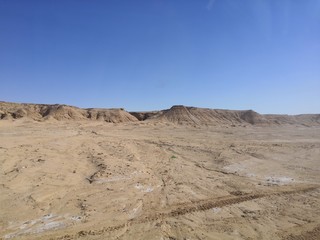 desert landscape in death valley