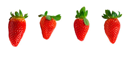 Strawberry. Fresh berries macro.