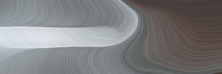 elegant artistic header with old lavender, gray gray and light gray colors. fluid curved flowing waves and curves