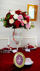 wedding table decoration