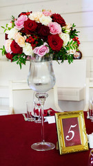 wedding table decoration