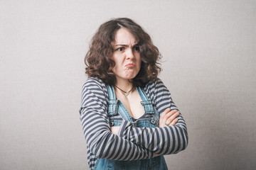 Obraz premium angry girl