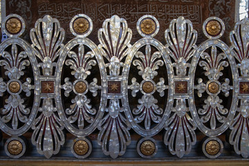 Bursa, Turkey - February 23, 2020: Sultan Osmangazi Tomb Ottoman Empire in Bursa, Turkey. Bursa is the first capital of the Ottoman Empire.