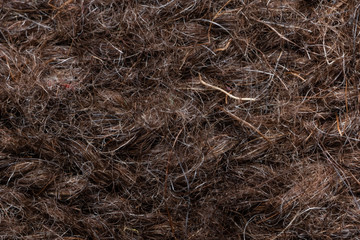 clothing made of natural wool close up