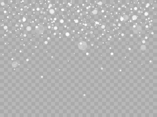 Abstract snowy background. Vector stock illustration for banner or poster
