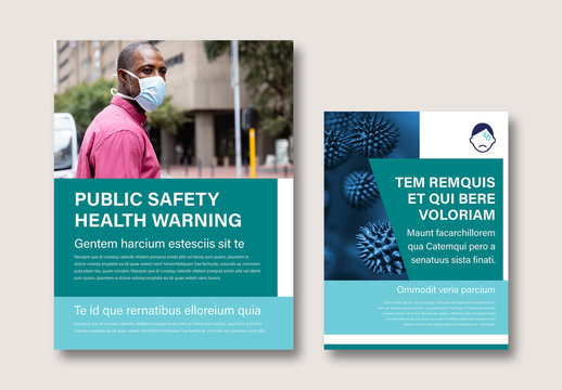 Public Safety Health Flyer Layout