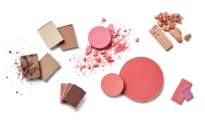 Makeup powders variety