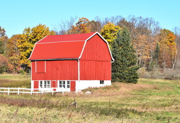 Small Red Barn