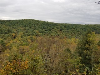 Cloudy autumn day