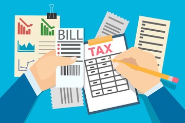 Analyst accounting bills†in tax form