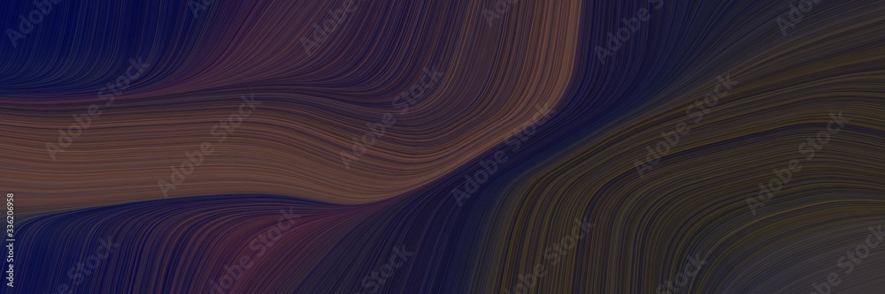 Aufkleber elegant moving designed horizontal banner with very dark blue, old mauve and very dark violet colors