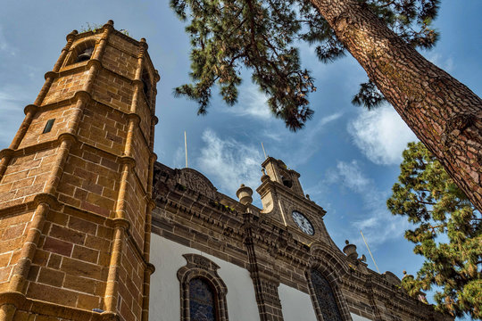 The church of teror on gran canaria named basilica nuestra senora del pino
