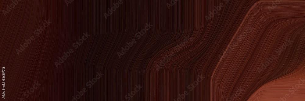 Aufkleber elegant surreal designed horizontal banner with very dark red, dark red and saddle brown colors. flu