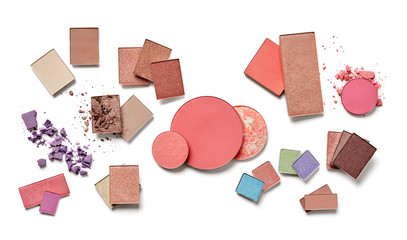 Makeup powders variety