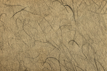 High resolution of dark rice paper, as background.