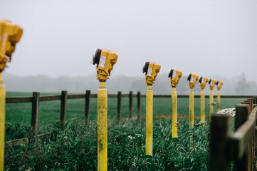 Decision Bar"" Lights at a rural airport