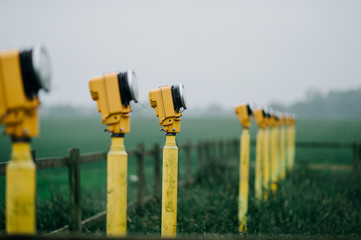 Decision Bar"" Lights at a rural airport