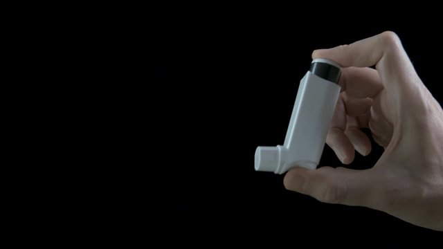 Aerosol for asthmatics.