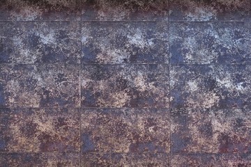 Abstract background of spotty tiles. Light and dark spots.