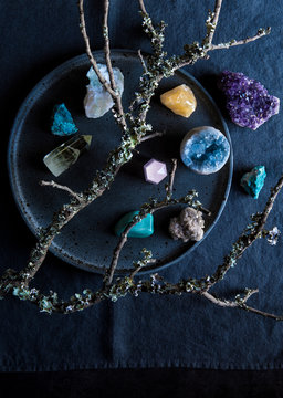 Earth, rock, minerals and mystical hues